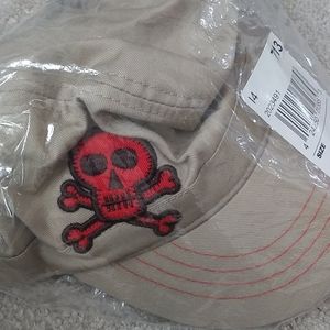 💎NEW! Tan Skeleton Logo Hat